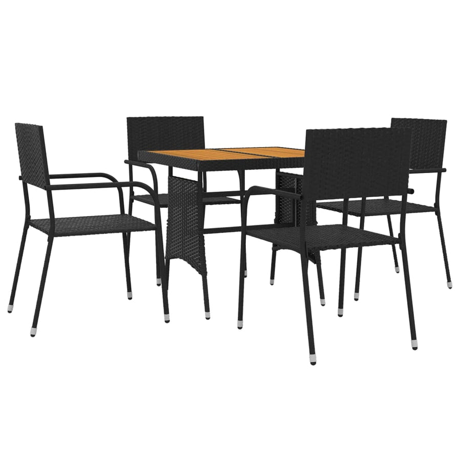 5-Delige Tuinset Poly Rattan 4