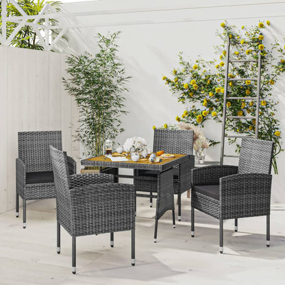 5-Delige Tuinset Poly Rattan 4