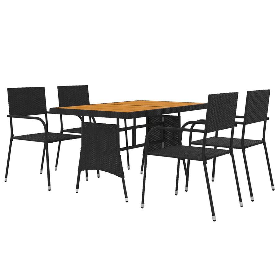 5-Delige Tuinset Poly Rattan 4