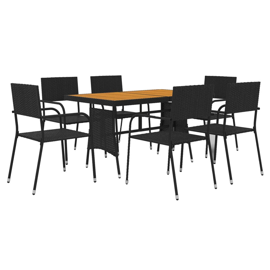 7-Delige Tuinset Poly Rattan 6