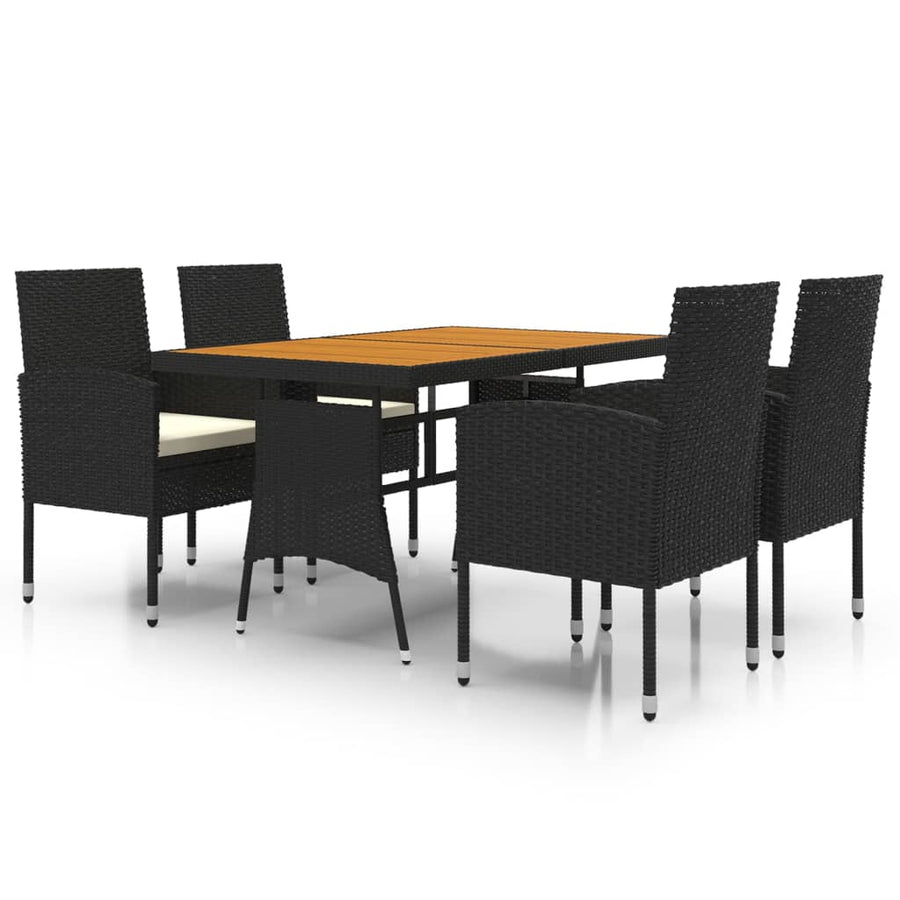 -Delige Tuinset Poly Rattan 5