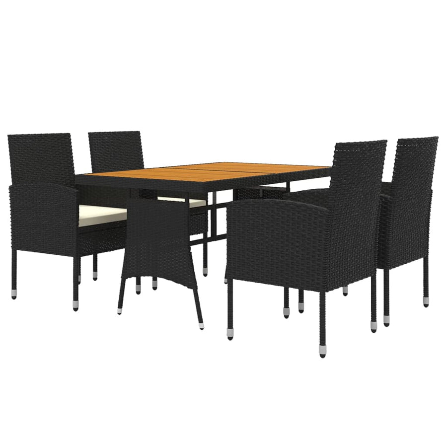 -Delige Tuinset Poly Rattan 5
