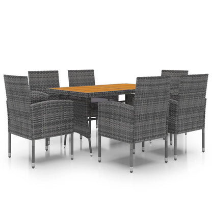 7-Delige Tuinset Poly Rattan 6