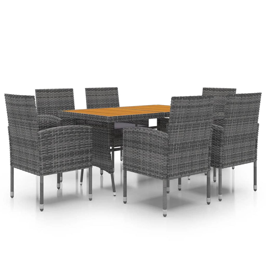 7-Delige Tuinset Poly Rattan 6