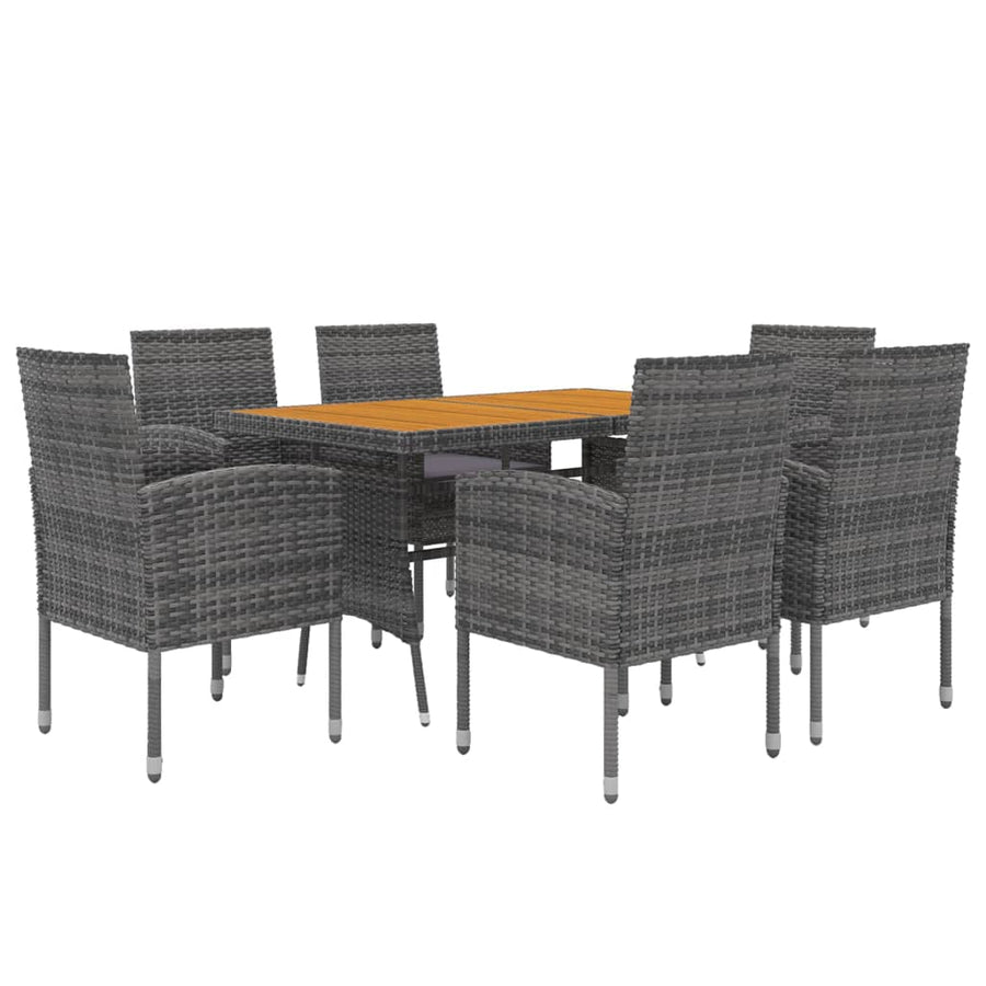 7-Delige Tuinset Poly Rattan 6
