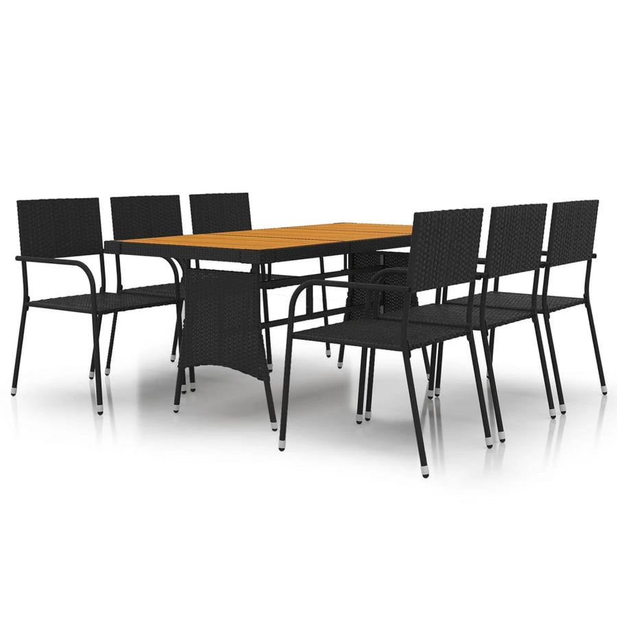 7-Delige Tuinset Poly Rattan 6