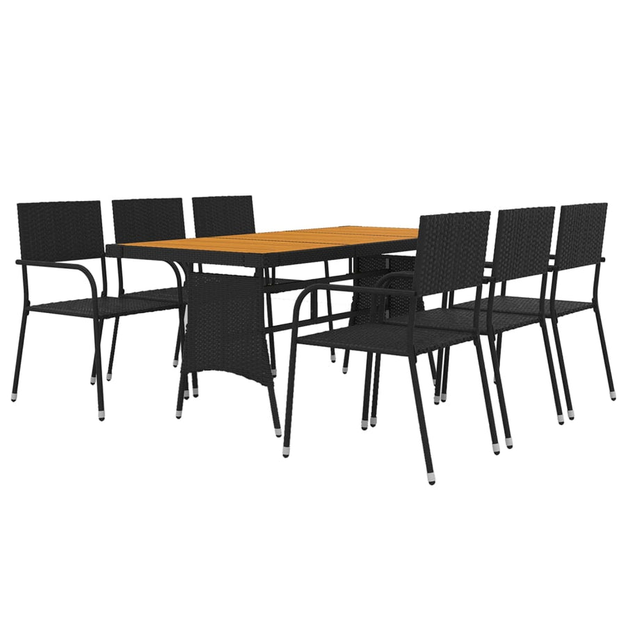7-Delige Tuinset Poly Rattan 6