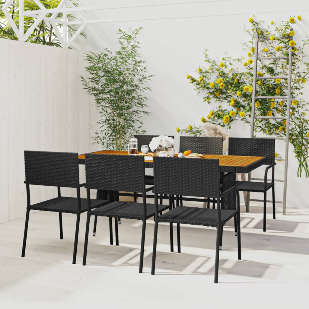 7-Delige Tuinset Poly Rattan 6