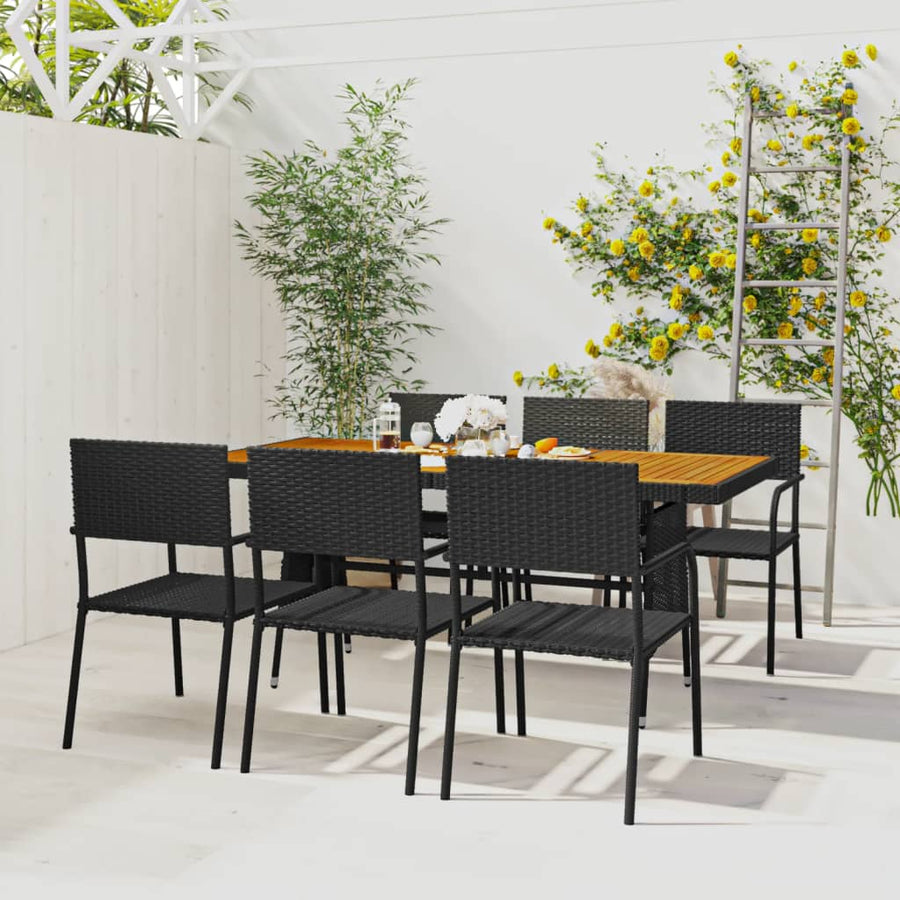 7-Delige Tuinset Poly Rattan 6