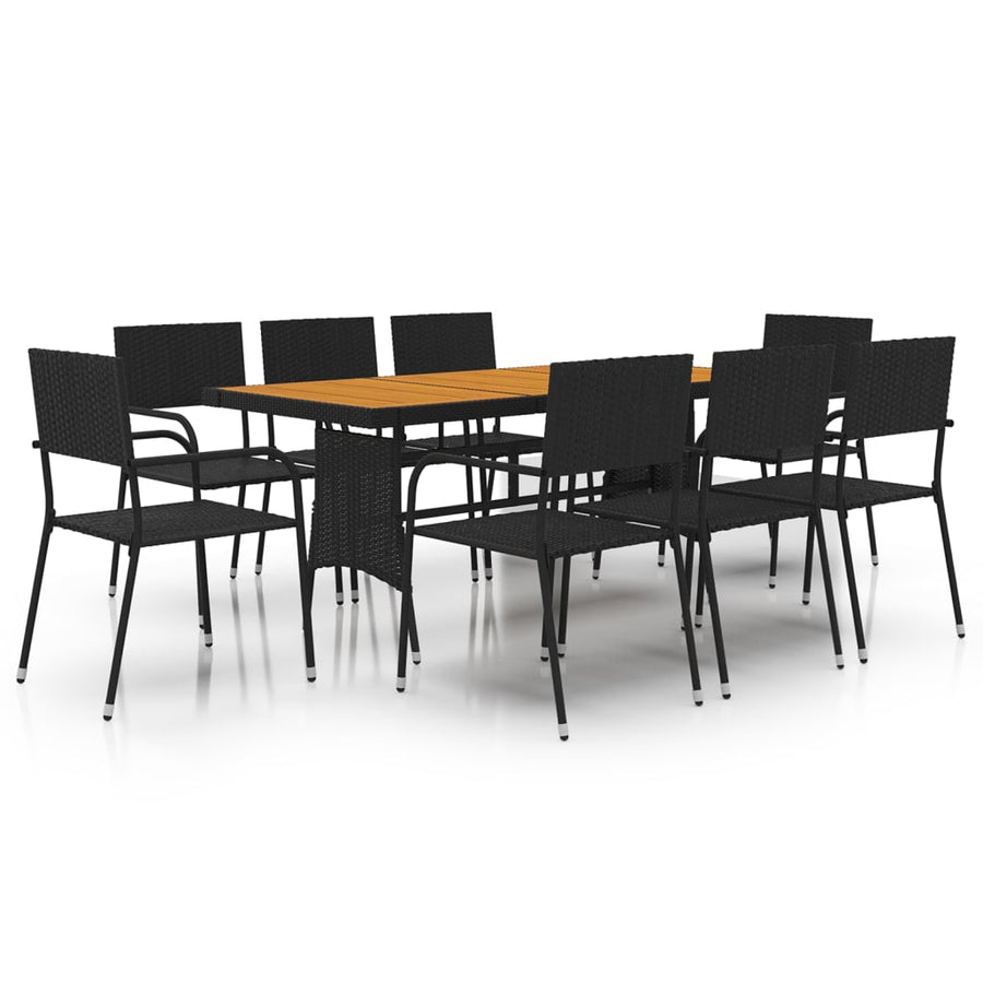 Tuinset Poly Rattan 9