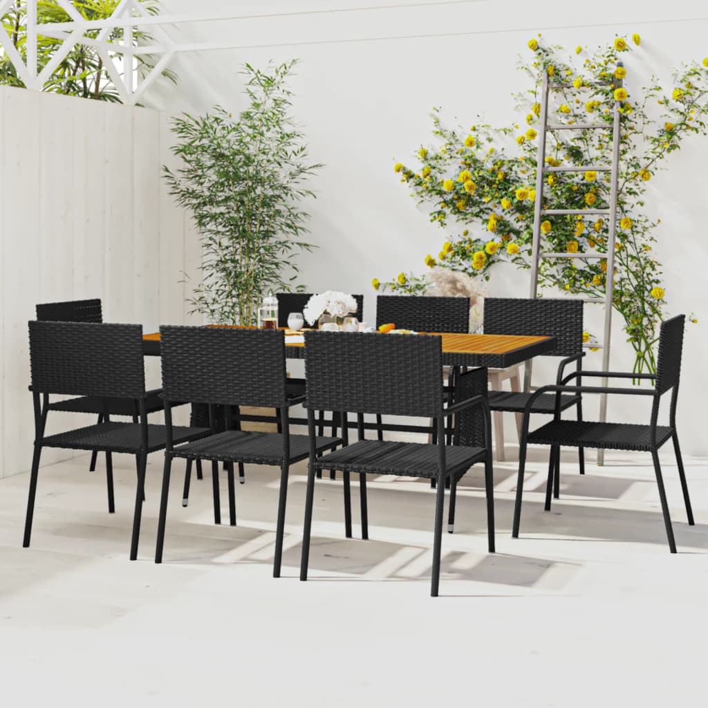 Tuinset Poly Rattan 9