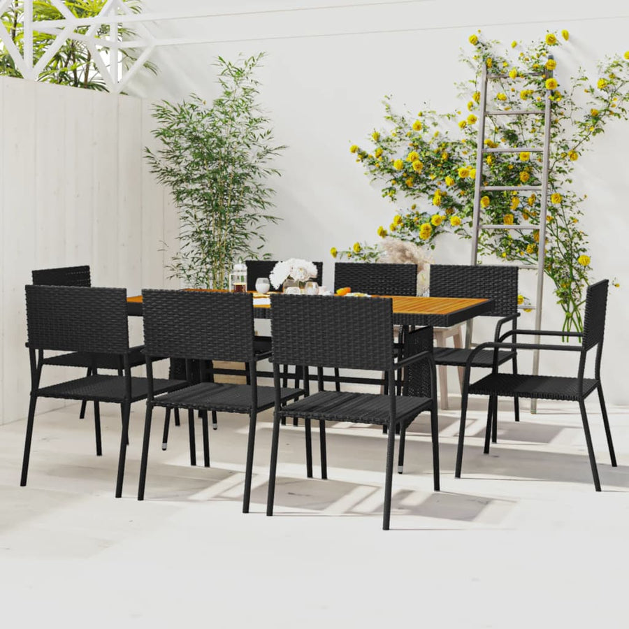 Tuinset Poly Rattan 9