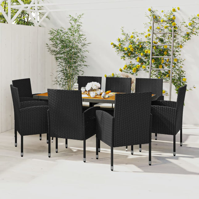 -Delige Tuinset Poly Rattan 9