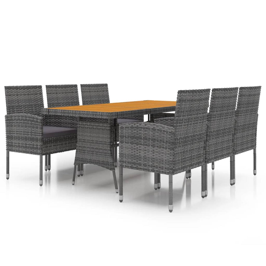 7-Delige Tuinset Poly Rattan 6