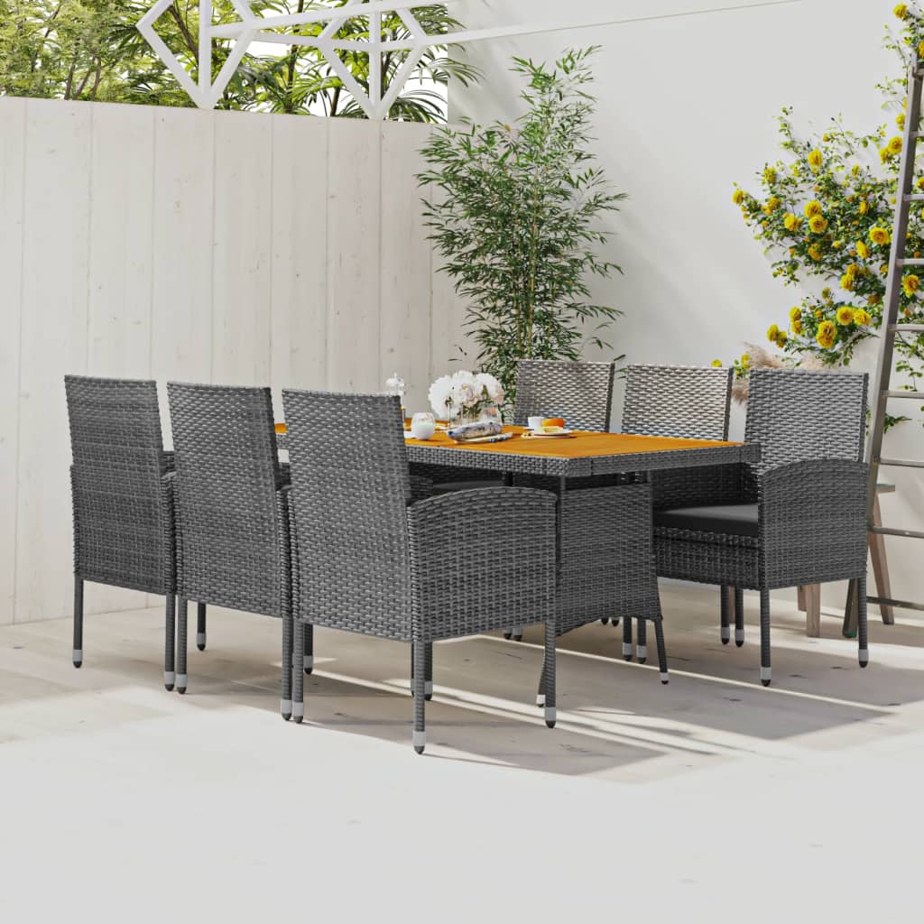 7-Delige Tuinset Poly Rattan 6