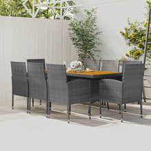 9-Delige Tuinset Poly Rattan 8