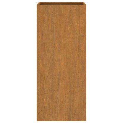 Plantenbak 32X27,5X75 Cm Cortenstaal 1 32 x 27.5 x 75 cm