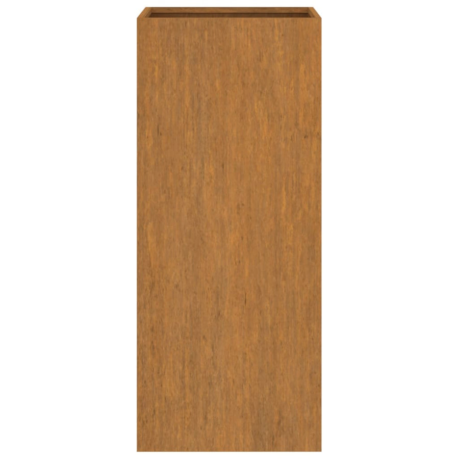 Plantenbak 32X27,5X75 Cm Cortenstaal 1 32 x 27.5 x 75 cm