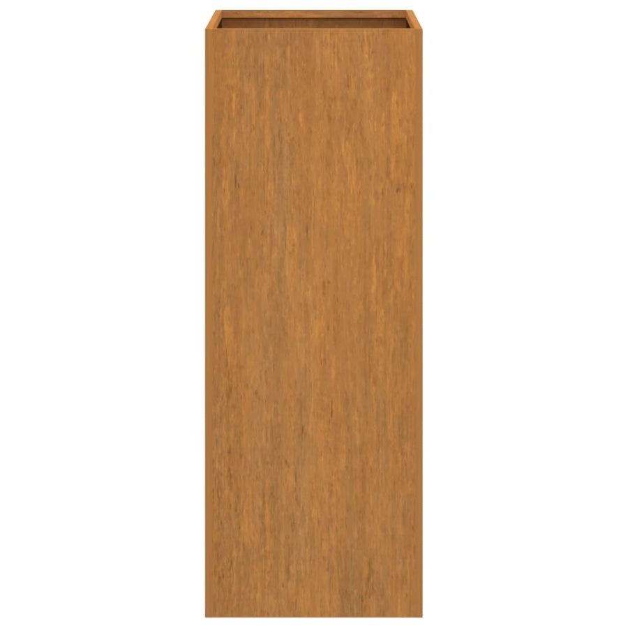 Plantenbak 32X27,5X75 Cm Cortenstaal 1 32 x 27.5 x 75 cm