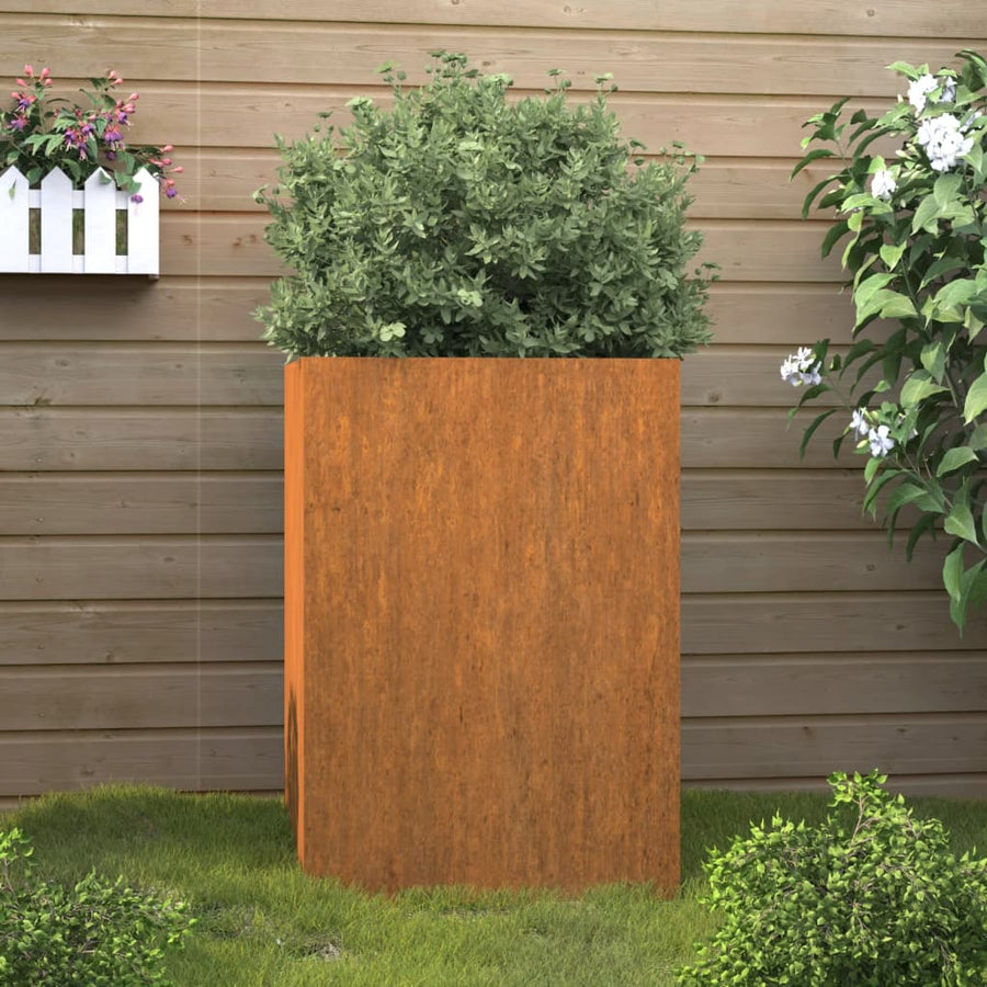 Plantenbak Cortenstaal 1 42 x 38 x 75 cm