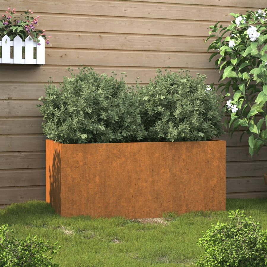 Plantenbak Cortenstaal 1 62 x 30 x 29 cm