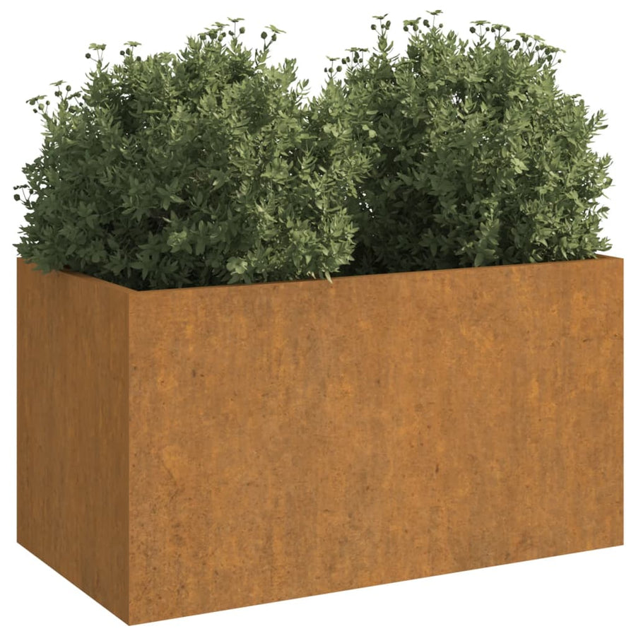 Plantenbak Cortenstaal 1 62 x 40 x 39 cm