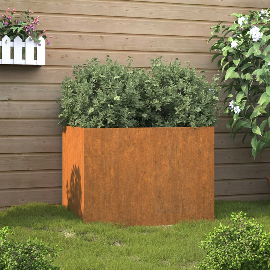 Plantenbak Cortenstaal 1 62 x 47 x 46 cm