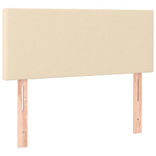 Hoofdbord 80x5x78/88 cm stof crèmekleurig 1 80 cm Crème