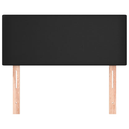 Hoofdbord 80X5X78/88 Cm Kunstleer Zwart 80 cm Laag