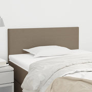 Hoofdbord 90x5x78/88 cm stof taupe