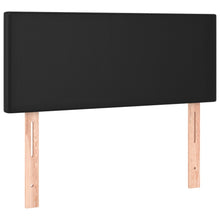 Hoofdbord 90X5X78/88 Cm Kunstleer Zwart 90 cm Laag