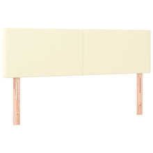 Hoofdborden 2 St 72X5X78/88 Cm Kunstleer Kleurig 1 144 cm crème