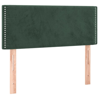 Hoofdbord 80x5x78/88 cm fluweel donkergroen 80 cm Laag