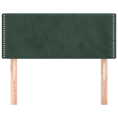 Hoofdbord 80x5x78/88 cm fluweel donkergroen 80 cm Laag