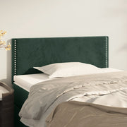 Hoofdbord 80x5x78/88 cm fluweel donkergroen