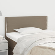 Hoofdbord 90x5x78/88 cm stof taupe