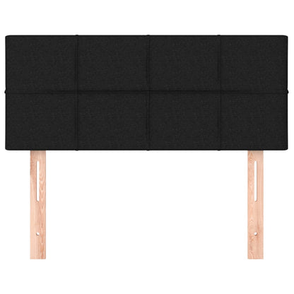 Hoofdbord 80x5x78/88 cm stof zwart 1 80 cm Zwart