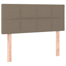 Hoofdbord 00X5X78/88 Cm Stof Taupe 100 cm Laag