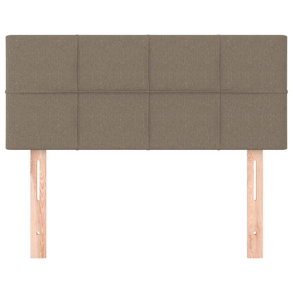 Hoofdbord 00X5X78/88 Cm Stof Taupe 100 cm Laag