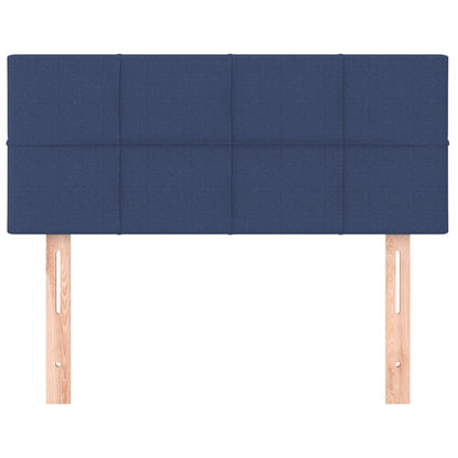 Hoofdbord 00X5X78/88 Cm Stof Blauw 100 cm Laag
