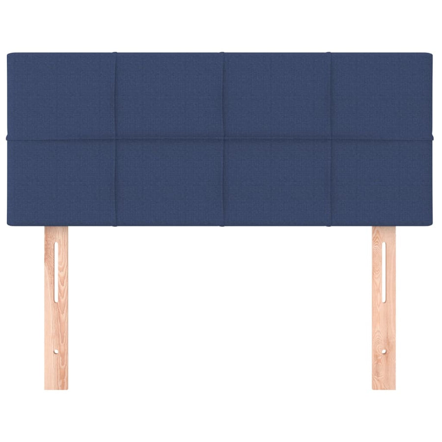 Hoofdbord 00X5X78/88 Cm Stof Blauw 100 cm Laag