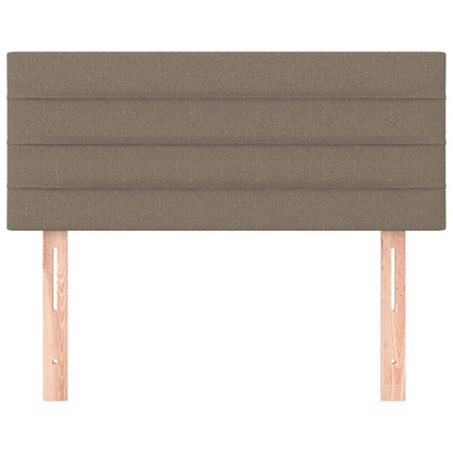 Hoofdbord 80x5x78/88 cm stof taupe 80 cm Laag