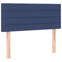 Hoofdbord 90x5x78/88 cm stof blauw
