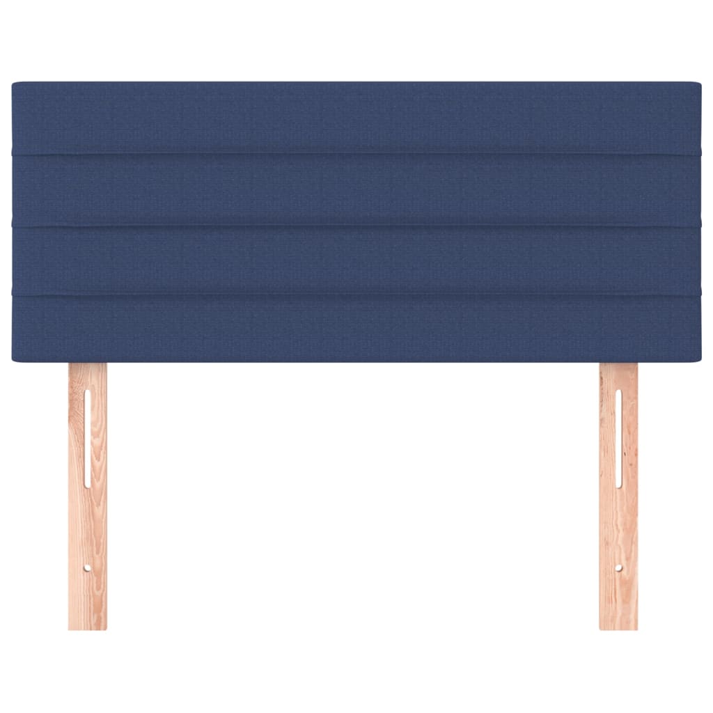 Hoofdbord 90x5x78/88 cm stof blauw