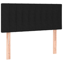 Hoofdbord 80x5x78/88 cm stof zwart 80 cm Laag