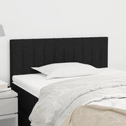 Hoofdbord 80x5x78/88 cm stof zwart