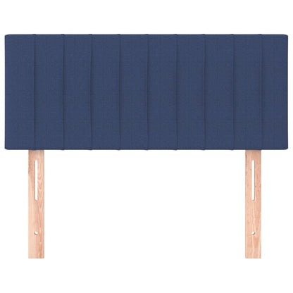 Hoofdbord 80x5x78/88 cm stof blauw 1 80 cm Blauw
