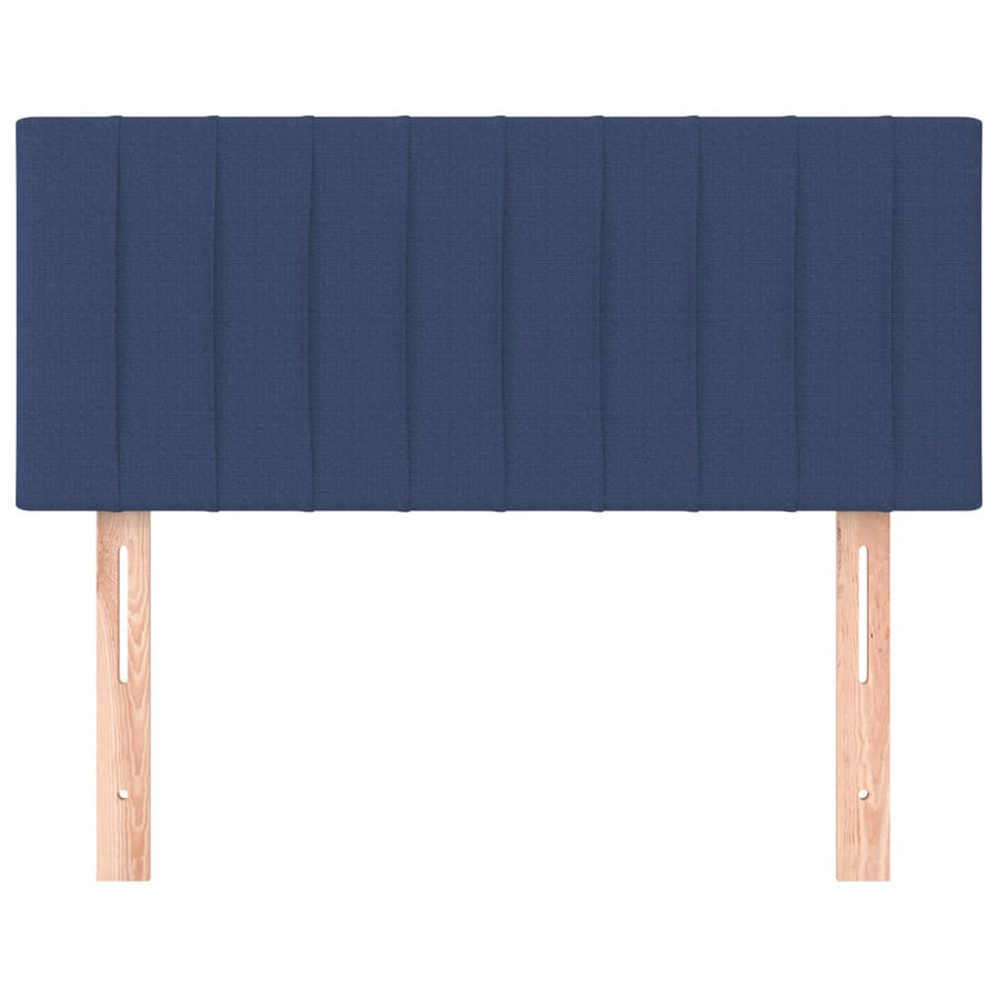 Hoofdbord 80x5x78/88 cm stof blauw 1 80 cm Blauw