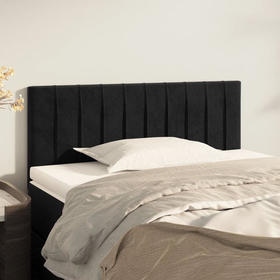 Hoofdborden 2 St 80X5X78/88 Cm Fluweel Donkergroen