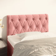 Hoofdbord 80x7x78-88 cm fluweel roze